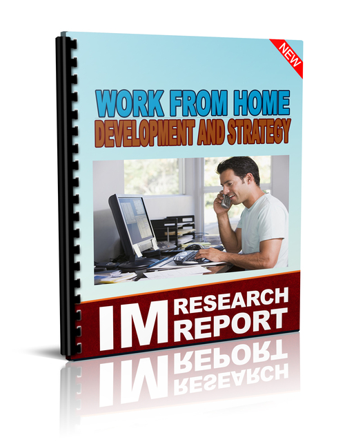 Product picture Working from Home Development And Strategy 